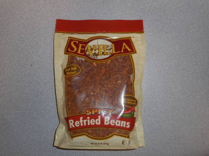 refried beans pouch